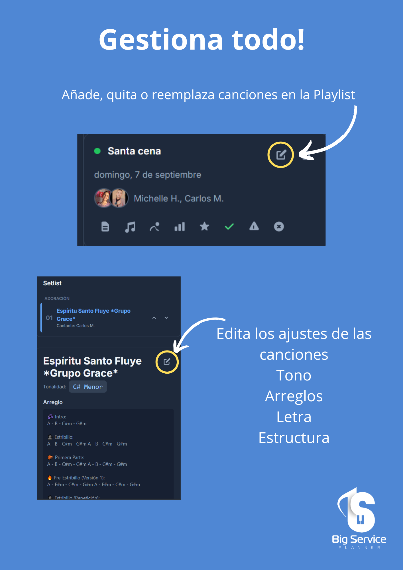 Paso a paso para agregar cantante